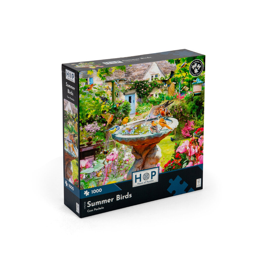 House of Puzzles - Summer Birds - 1000 Teile Puzzle - Nur CHF 19.90! Jetzt kaufen auf fluxed.ch