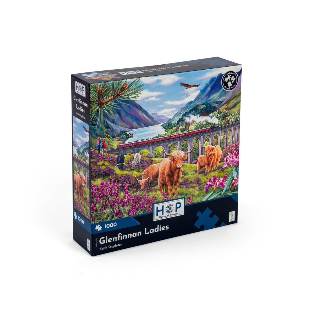 House of Puzzles - Glenfinnan Ladies - 1000 Teile Puzzle - Nur CHF 19.90! Jetzt kaufen auf fluxed.ch