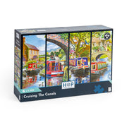 House of Puzzles - Cruising the Canals - 4x500 Teile Puzzles