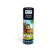 House of Puzzles - Strength & Beauty - 150 Teile Mini-Puzzle