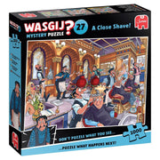 Jumbo - Wasgij Mystery 27 A Close Shave! - 1000 Teile Puzzle