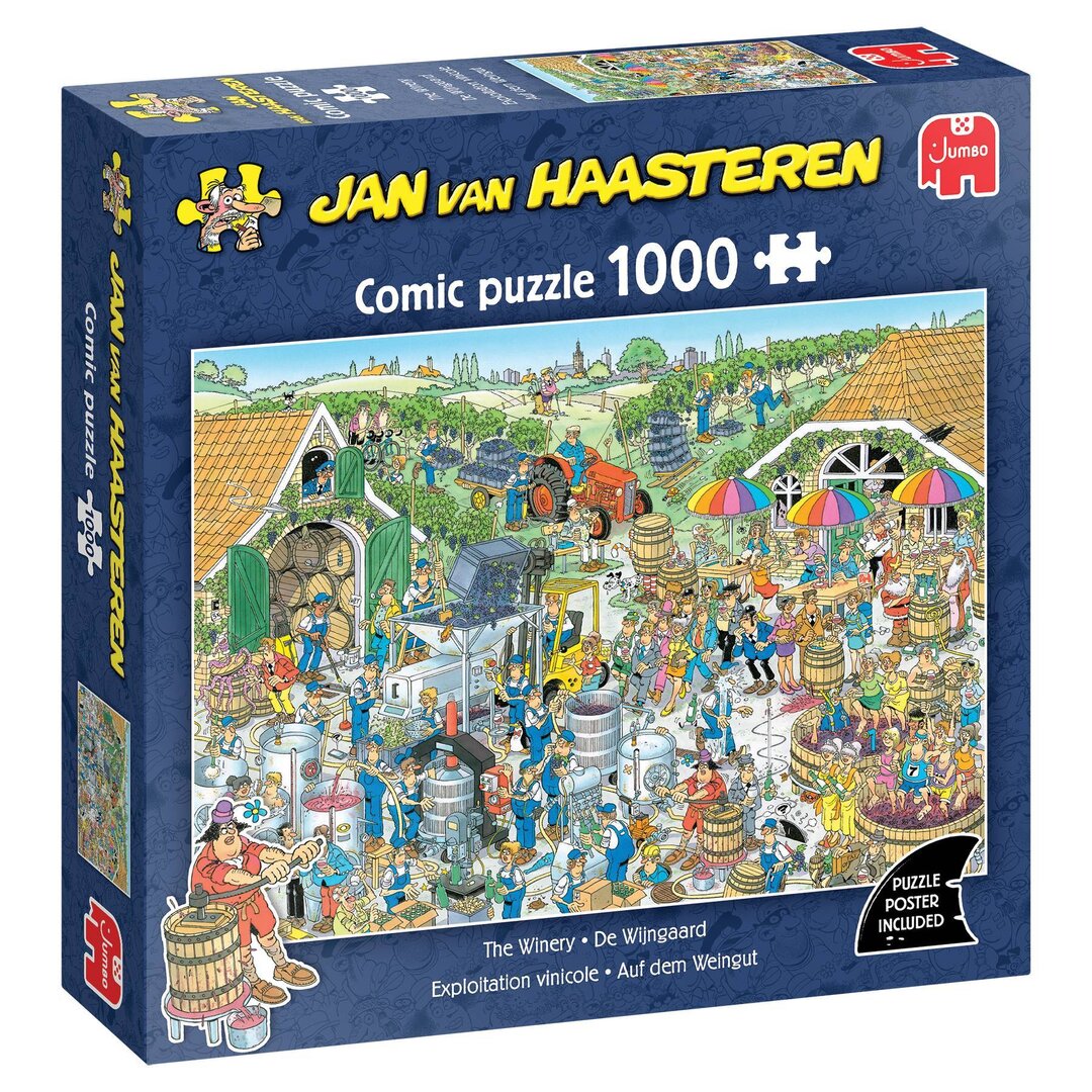 Jumbo - Auf dem Weingut - 1000 Teile Puzzle