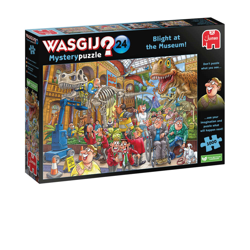 Jumbo - Wasgij Mystery 24 Blight at the Museum! - 1000 Teile Puzz - Nur CHF 24.90! Jetzt kaufen auf fluxed.ch