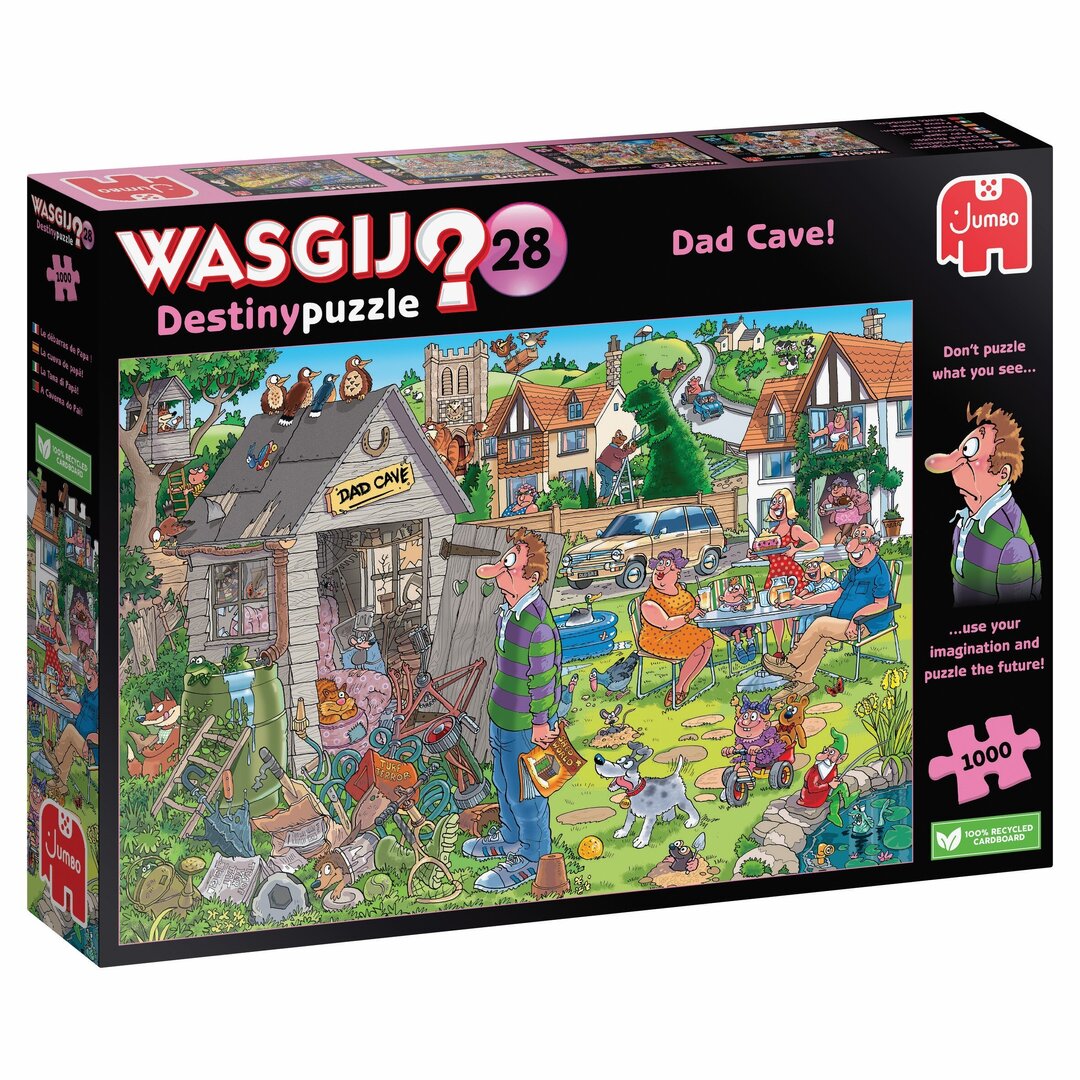 Jumbo - Wasgij Destiny 28 Dad Cave! - 1000 Teile Puzzle