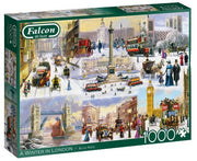 Falcon - A Winter in London - 1000 Teile Puzzle