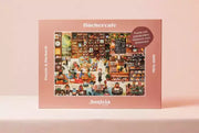 Junivia - Büchercafé inkl. Hörbuch - 1000 Teile Puzzle