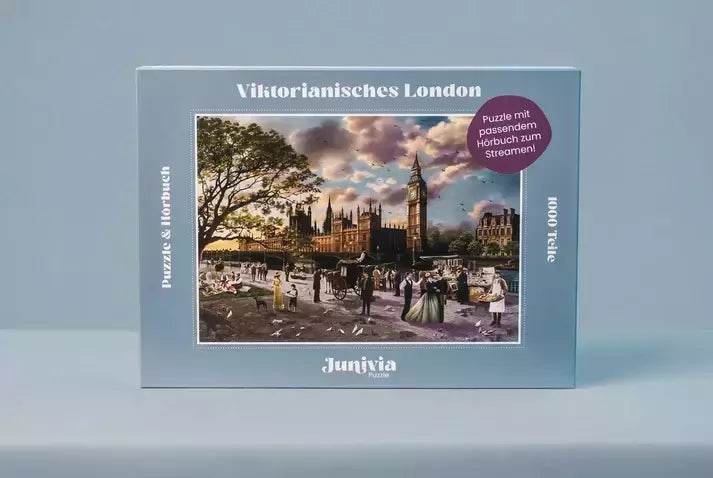 Junivia - Viktorianisches London inkl. Hörbuch - 1000 Teile Puzzle