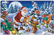 Larsen Rahmenpuzzle - Weihnachten - 15 Teile Puzzle