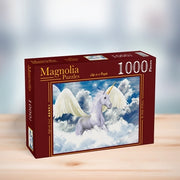 Magnolia Puzzles - Blue Sky Pegasus - 1000 Teile Puzzle