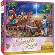 Master Pieces - Three Magi - 500 Teile Glitzer Puzzle