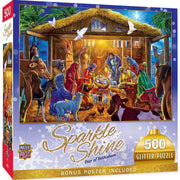 Master Pieces - Star of Bethlehem - 500 Teile Glitzer Puzzle