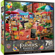 Master Pieces - Town Square Booths - 750 Teile Puzzle