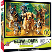 Master Pieces - Trail Running - Glow in the Dark - 500 Teile Puzz