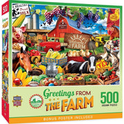 Master Pieces - Greetings from the Farm - 500 Teile Puzzle