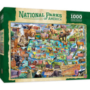 Master Pieces - National Parks of America - 1000 Teile Puzzle