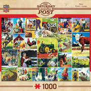 Master Pieces - Farmland Collage - 1000 Teile Puzzle