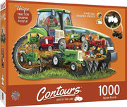 Master Pieces - Love of the Land - 1000 Teile Shaped Puzzle