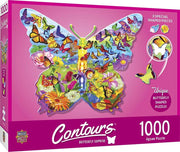 Master Pieces - Butterfly Surprise - 1000 Teile Shaped Puzzle