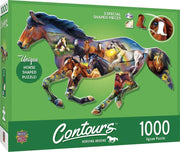 Master Pieces - Horsing Around - 1000 Teile Shaped Puzzle