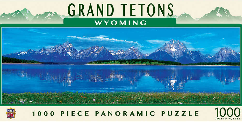 Master Pieces - Grand Tetons, Wyoming - 1000 Teile Panorama Puzzl - Nur CHF 16.05! Jetzt kaufen auf fluxed.ch