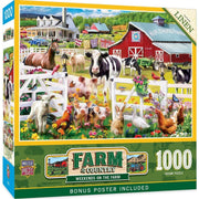 Master Pieces - Weekends on the Farm - 1000 Teile Puzzle