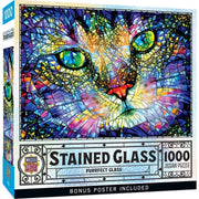 Master Pieces - Purrfect Glass - 1000 Teile Puzzle