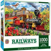 Master Pieces - Frontier Rails - 1000 Teile Puzzle