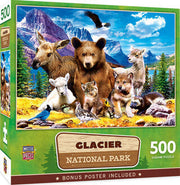 Master Pieces - Glacier National Park - 500 Teile Puzzle