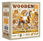 Wooden.City - Elegant Horse - 505 Teile Holzpuzzle
