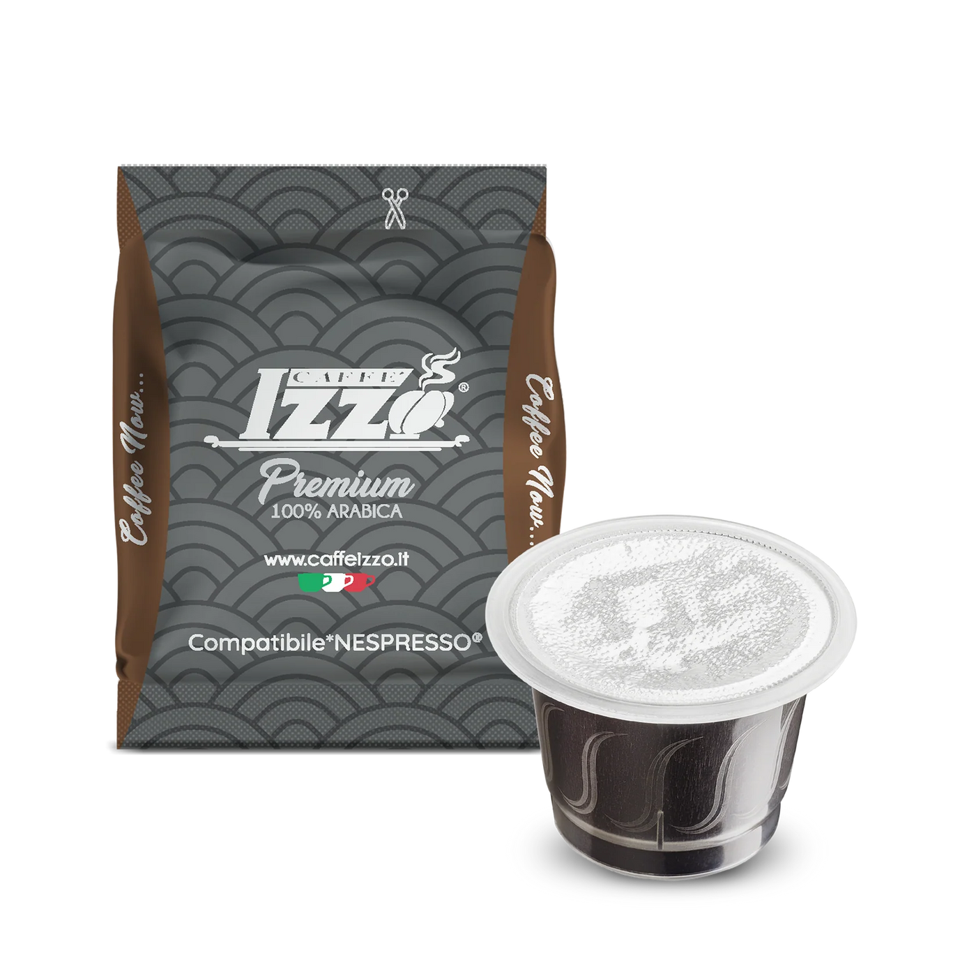 Caffè Izzo | Premium 100% Arabica - 100 Kaffeekapseln - Nespresso®* kompatibel