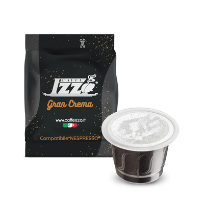 Caffè Izzo | Gran Crema - 100 Kaffeekapseln - Nespresso®* kompatibel