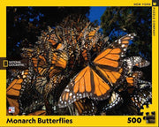 New York Puzzle Company - Monarch Butterflies - 500 XXL-Teile Puz