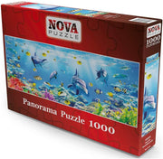 Nova Puzzle - Aquarium - 1000 Teile Panorama Puzzle