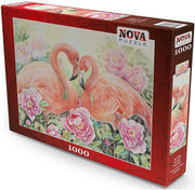 Nova Puzzle - Two Lover Flamingo - 1000 Teile Puzzle