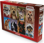 Nova Puzzle - Cute Puppies - 1000 Teile Teile