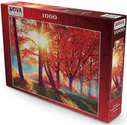 Nova Puzzle - Autumn Red - 1000 Teile Puzzle