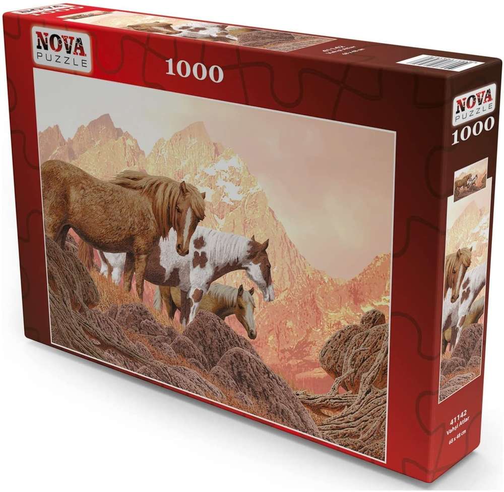 Nova Puzzle - Wild Horses - 1000 Teile Puzzle - Nur CHF 21.90! Jetzt kaufen auf fluxed.ch