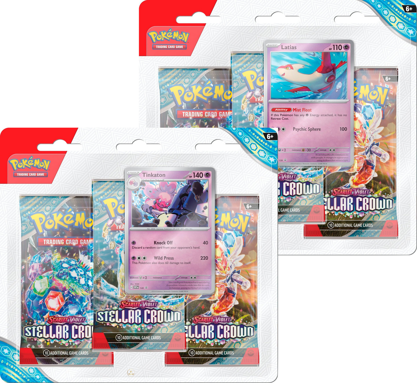 Pokémon | 'Stellar Crown' Three Pack Blister - Nur CHF 18.90! Jetzt kaufen auf fluxed.ch