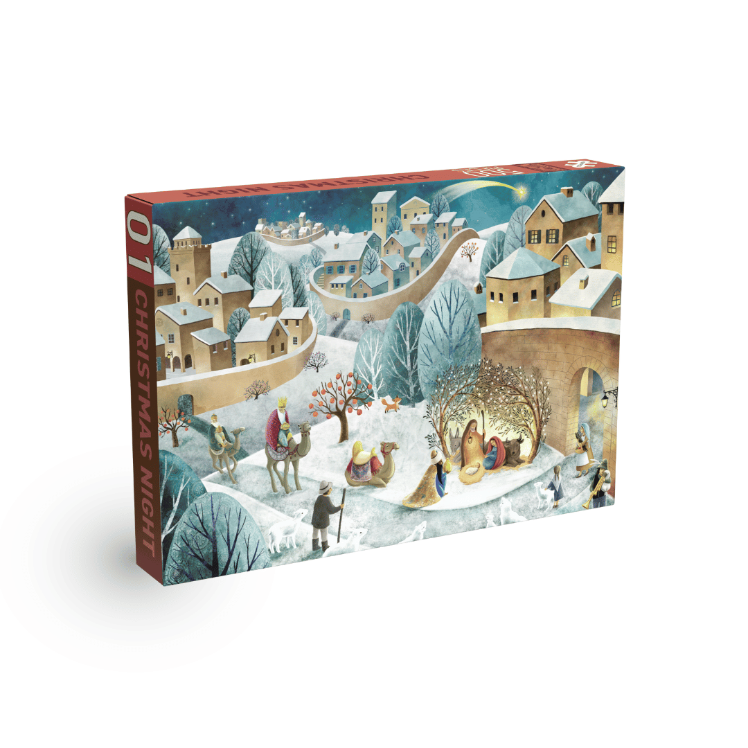 Penny Puzzle - Christmas Night - 500 Teile Puzzle