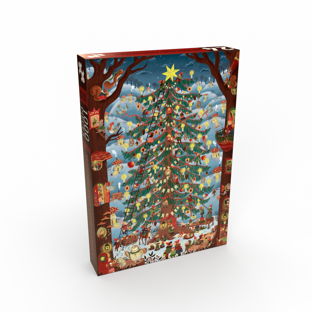 Penny Puzzle - Woodland Christmas - 1000 Teile Puzzle