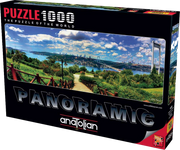 Anatolian | Bosphorus from Otagtepe - 1000 Teile Panorama Puzzle