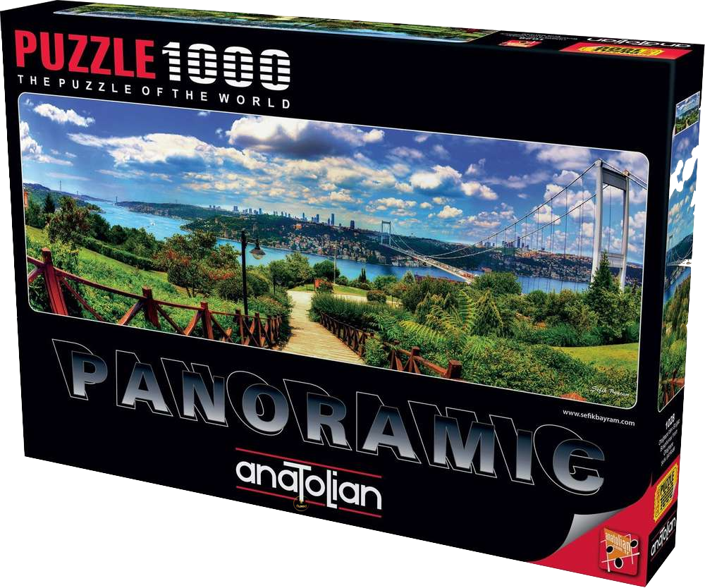 Anatolian | Bosphorus from Otagtepe - 1000 Teile Panorama Puzzle - Nur CHF 19.90! Jetzt kaufen auf fluxed.ch