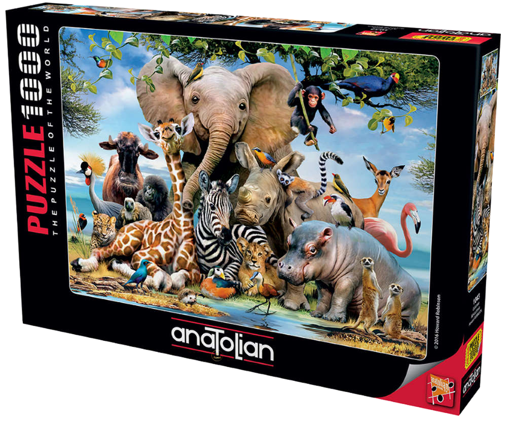 Anatolian | Africa Smile - 1000 Teile Puzzle - Nur CHF 19.90! Jetzt kaufen auf fluxed.ch