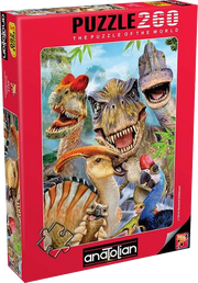 Anatolian | Dino Selfie - 260 Teile Puzzle