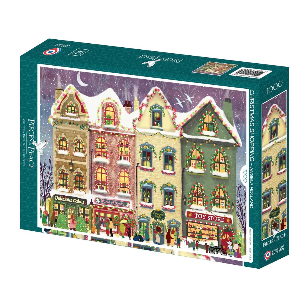 Pieces&Peace - Christmas Shopping - 1000 Teile Puzzle