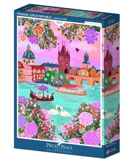 Pieces&Peace - Prag, Tschechische Republik - 500 Teile Puzzle