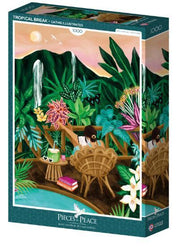 Pieces&Peace - Tropische Auszeit - 1000 Teile Puzzle