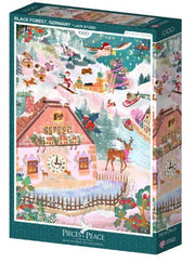 Pieces&Peace - Schwarzwald, Deutschland - 1000 Teile Puzzle