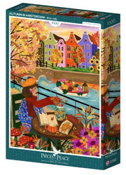 Pieces&Peace - Herbst in Amsterdam - 1000 Teile Puzzle