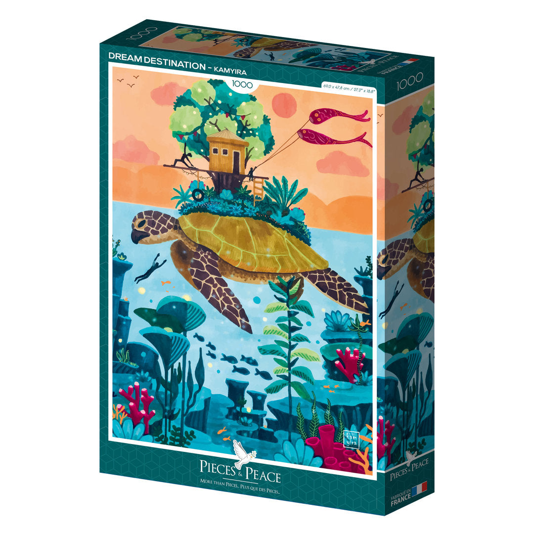 Pieces&Peace - Dream Destination - 1000 Teile Puzzle - Nur CHF 25.90! Jetzt kaufen auf fluxed.ch